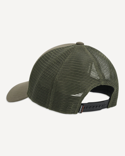 Кепка Simms Cardwell Trucker (; one size; Dark Olive)